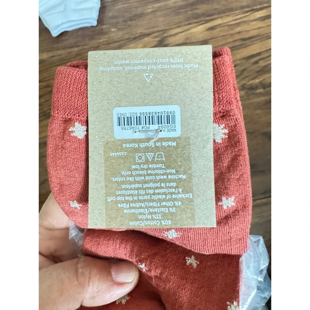 New Women Socks Madewell Uniqlo Eddie Bauer‎ 4 Pairs Bundle OLD STOCK